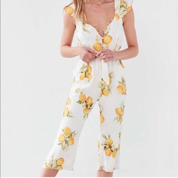 For Love and Lemons Lemon Romper - Picture 2 of 7